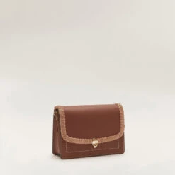 Dauphine Crossbody With Raffia 9 Dauphine Crossbody With Raffia -Chic & Cozy BAG51783 CuoioNoug 4