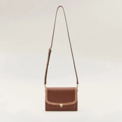 Dauphine Crossbody With Raffia 10 Dauphine Crossbody With Raffia -Chic & Cozy BAG51783 CuoioNoug 5