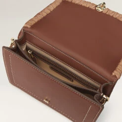 Dauphine Crossbody With Raffia 11 Dauphine Crossbody With Raffia -Chic & Cozy BAG51783 CuoioNoug 6