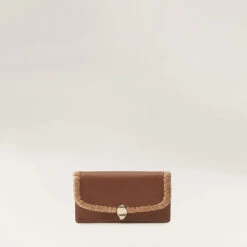 Blisse Wallet With Raffia