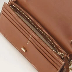 Blisse Wallet With Raffia -Chic & Cozy BAG51784 CuoioNoug 5