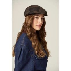 Thierry -Chic & Cozy HAT51848 BrownCheck 2